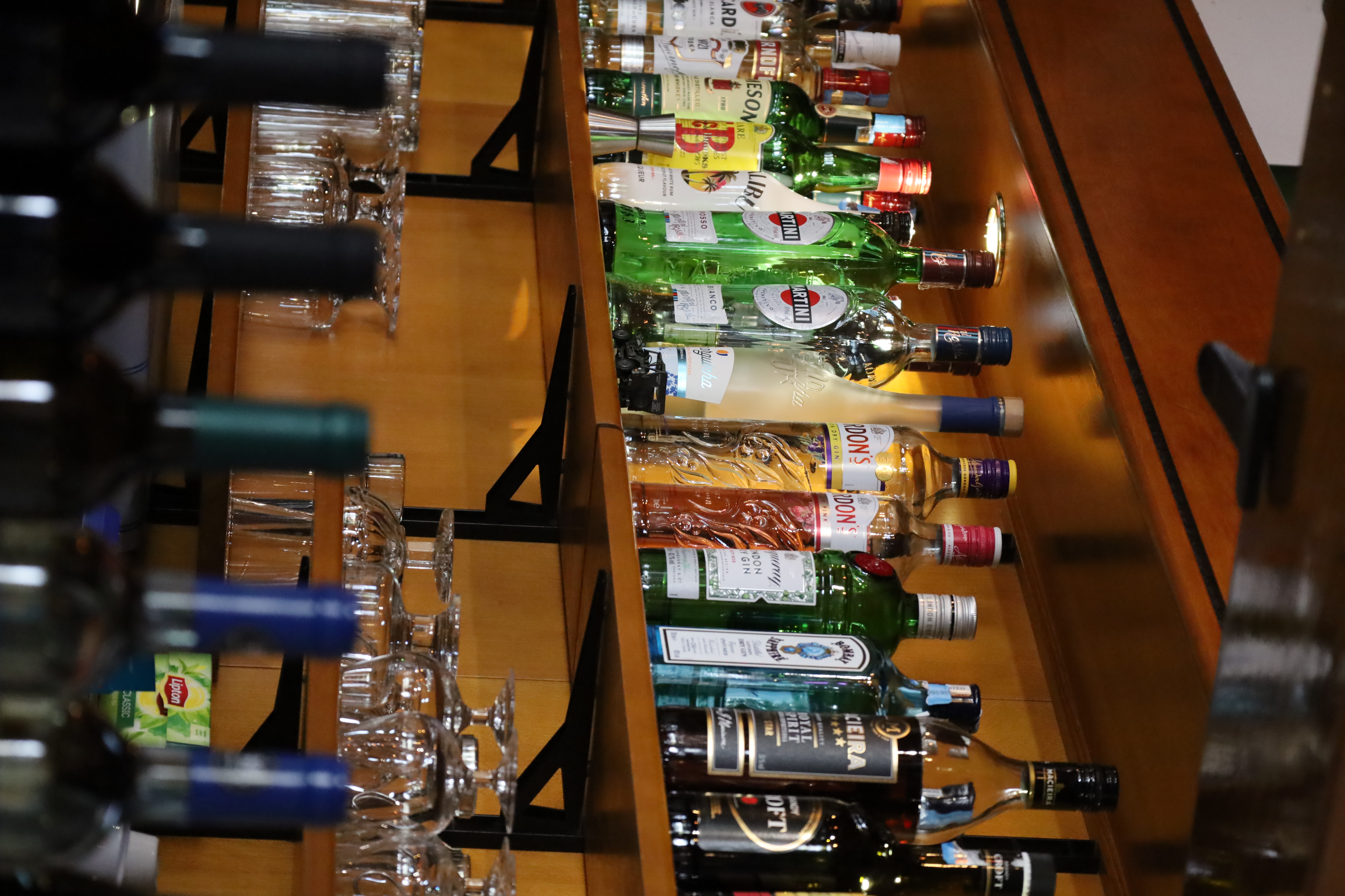 Bar area