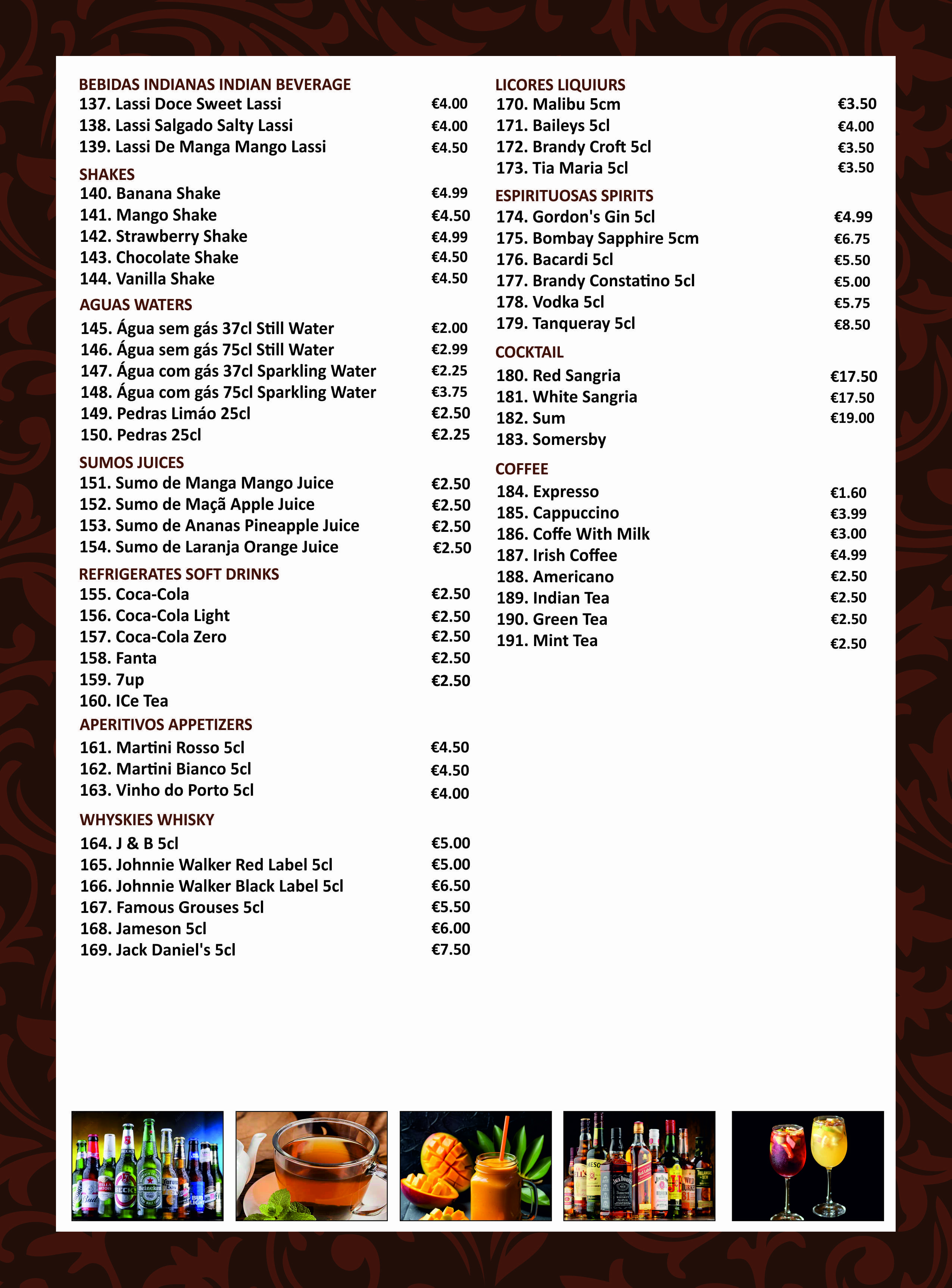 Menu Page 7